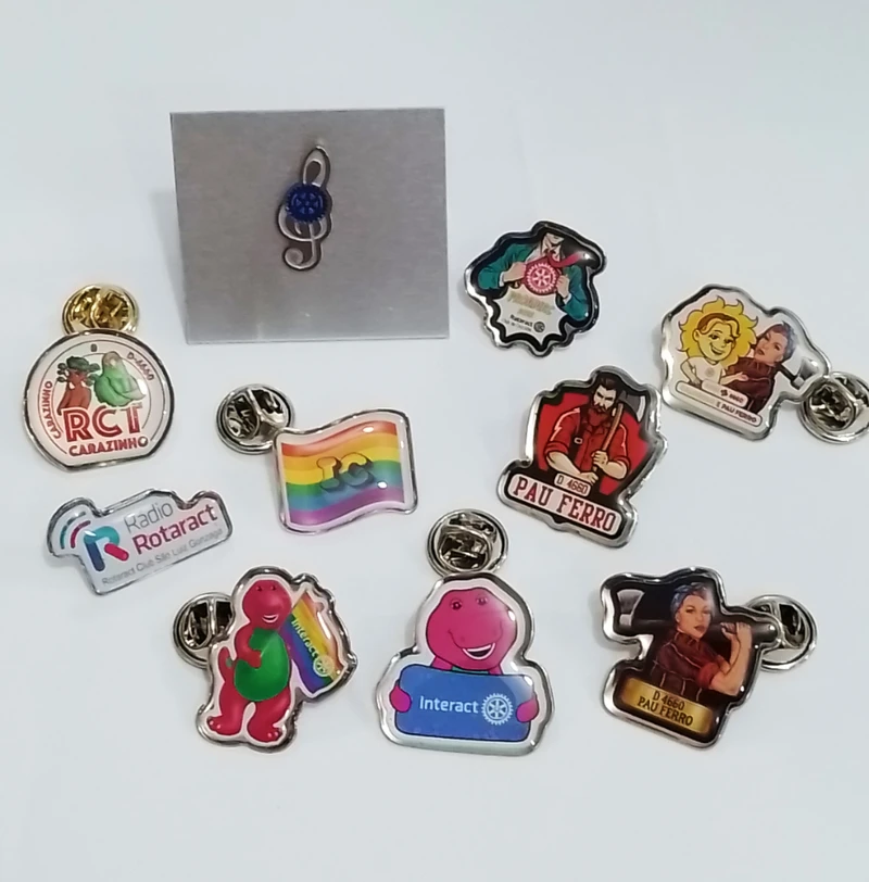Botons de metal personalizados em Santa Catarina