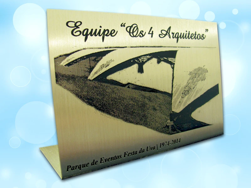 Display de mesa personalizado com foto